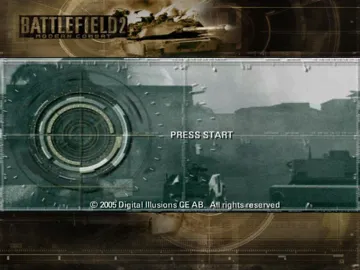 Battlefield 2 Modern Combat (USA) screen shot title